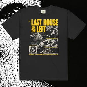 La última casa a la izquierda de Wes Craven, camiseta punk: ¿Puede una película ir demasiado lejos?