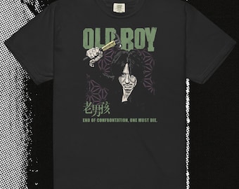Camiseta de colores cómodos de OldBoy: Revenge Film