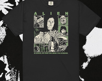 Alien Directed By Ridley Scott: Punk Comfort Colors TShirt