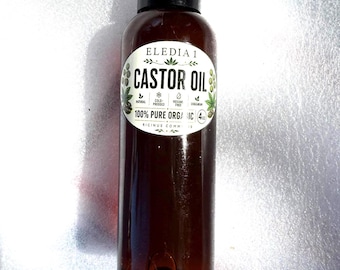 Organic Castor Oil – Nourishing Oil for Skin & Hair
