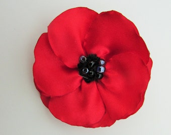 Red Poppy Pin, Great Gift, Remembrance Day