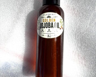 Organic Golden Jojoba Oil – Nourishing Oil for Skin & Hair