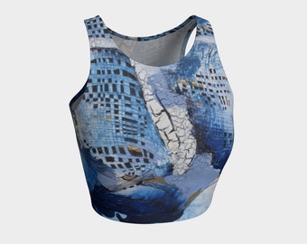 Hidden Treasures Top, Based on Painting By Elena Diadenko, Matching Pants Available