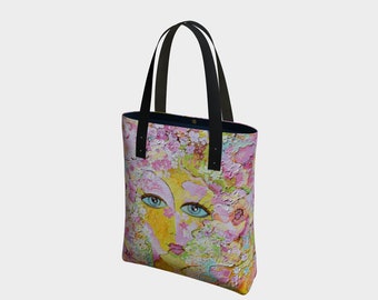 Spring, Tote Bag, Design Based on Painting by Eloena Diadenko Spring
