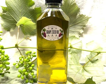 32 oz Organic Grapeseed Carrier Oil – Natural Moisturizer for Skin & Hair