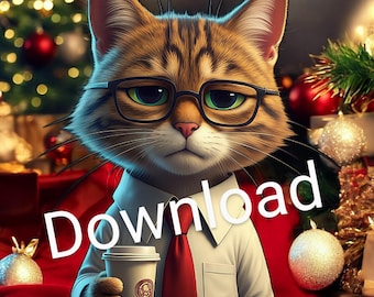 Cat PNGs for Crafting | Cute Kitten Clipart | Digital Download
