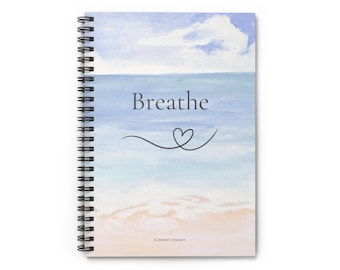 Loss of Spouse, Notebook for Widows, Grief notebook, Zen Notebook, Gift for Widow Wife, Husband Grief Gift