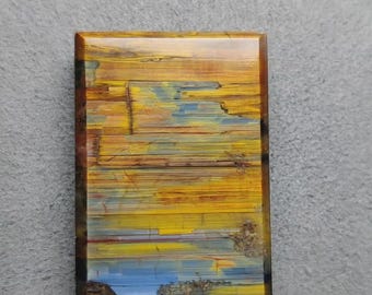 Pietra preziosa naturale di pietersite della Namibia, pietra sciolta multi-fuoco, per la creazione di gioielli