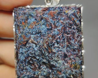 Natural Namibia Pietersite Gemstone, Multi-Fire Loose Stone, Jewelry Making