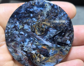 Natural Pietersite Gemstone, Multi Fire Pietersite for Pendant, Loose Pietersite for Jewellery Making, Namibia Pietersite.