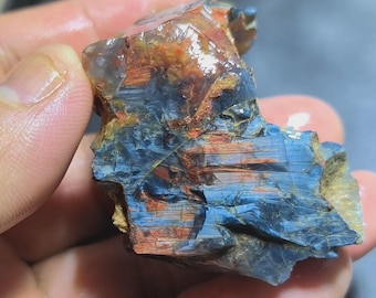 Natural Namibia Pietersite Gemstone, Multi-Fire Loose Stone, Jewelry Making