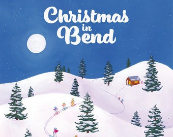 The Busy Birds Adventures: Christmas in Bend | Christmas Gift for Kids | Bend Oregon Family | Outdoorsy Holiday Gifts | PNW | Baby Shower