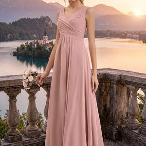 Dusty Rose Wedding Guest Dress - Etsy Dusty Rose Wedding Guest Dress - Etsy