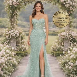 Green Whimsical Fairy Prom Dress - Etsy