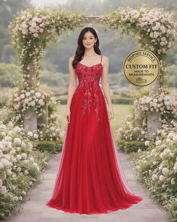 ethereal red dress Free Ethereal Red Fantasy Image - Woman, Red, Water