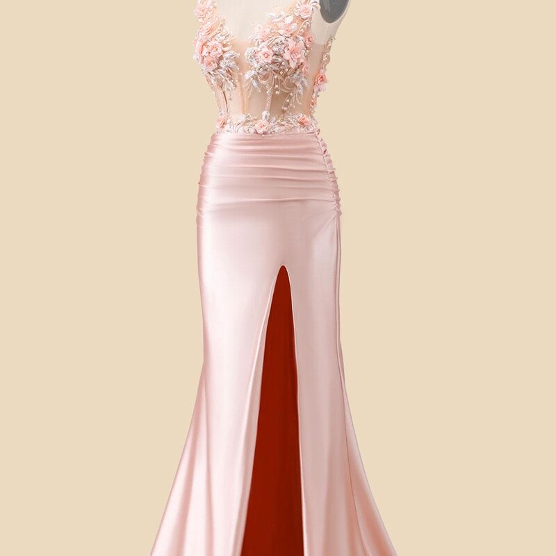 Evelyn Dress - Blush