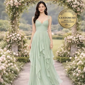 Matcha Green Bridesmaid Dress - Etsy