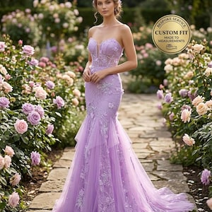 etsy purple dress Ethereal Purple Dress