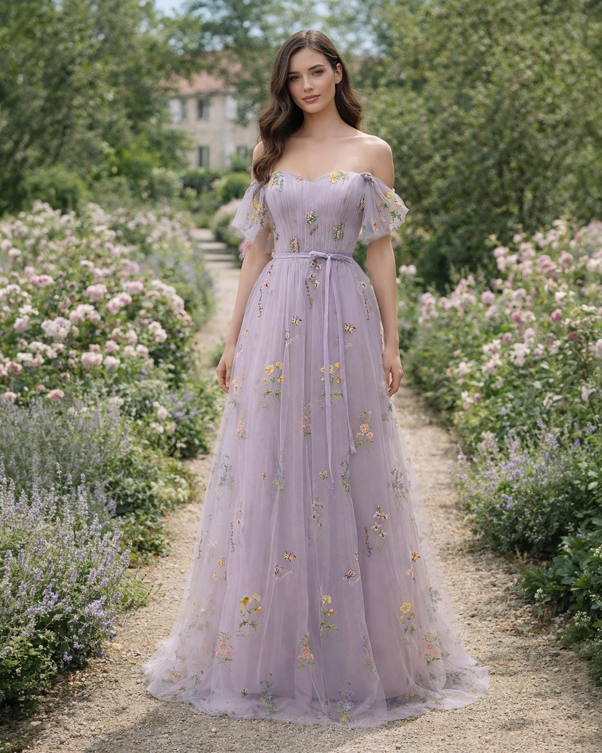 Light Purple Prom Dress - Etsy