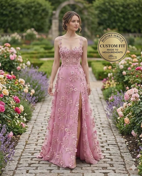 custom made prom dress A Line Sweetheart Neck Floral Dresses, Floral Formal Graduation Dresses Elevate your style with this exclusive piece. Mermaid Strapless Long Prom Dress