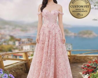 Vestido de fiesta ruborizado 2026, estilo etéreo, vestido de noche bordado a medida, vestido de gala formal