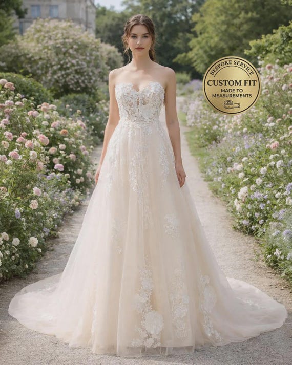 custom made lace dress When our bride Zipporah shared her dream wedding dress inspo, we didn't  just take notes. We brought her vision to life, from the design down to  sourcing the exact lace as her