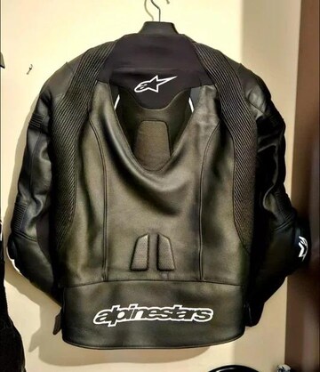 Alpinestars MotoGP biker racing Leather Jacket genuine Cowhide leather Bikers Racing Jacket road safety leather jacket for riders.