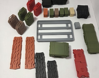 1/10 Scale Jerry Can Set: Garage Accessories
