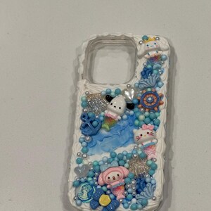 ocean hello kitty mermaid iPhone case 16 pro only one of a kind image 2