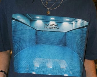 Liminal Space Poolcore Shirt, The Poolrooms Tee, Dreamcore Weirdcore Clothing, Backrooms Level 37