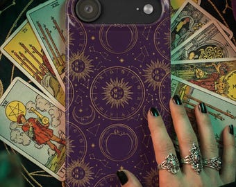 Celestial iPhone-hoesje | Astrologie heksachtig ontwerp | iPhone 17 16 15 14 13