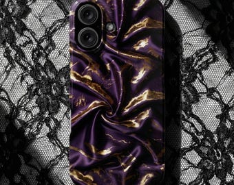 Whimsigoth iPhone Case | Silk Fabric Witchy Design | iPhone 17 16 15 14 13