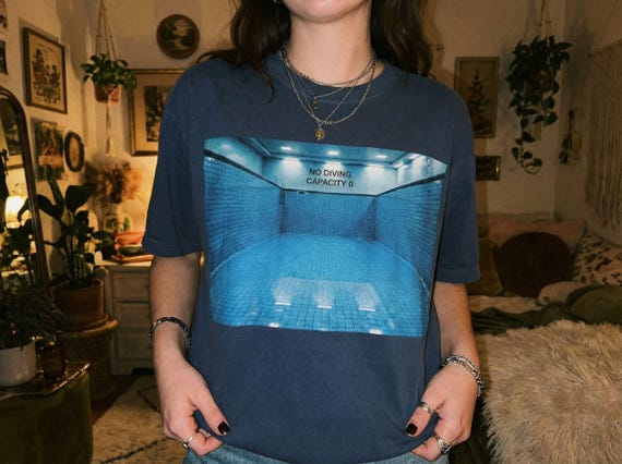 Liminal Space Poolcore Shirt, The Poolrooms Tee, Dreamcore Weirdcore Clothing, Backrooms Level 37