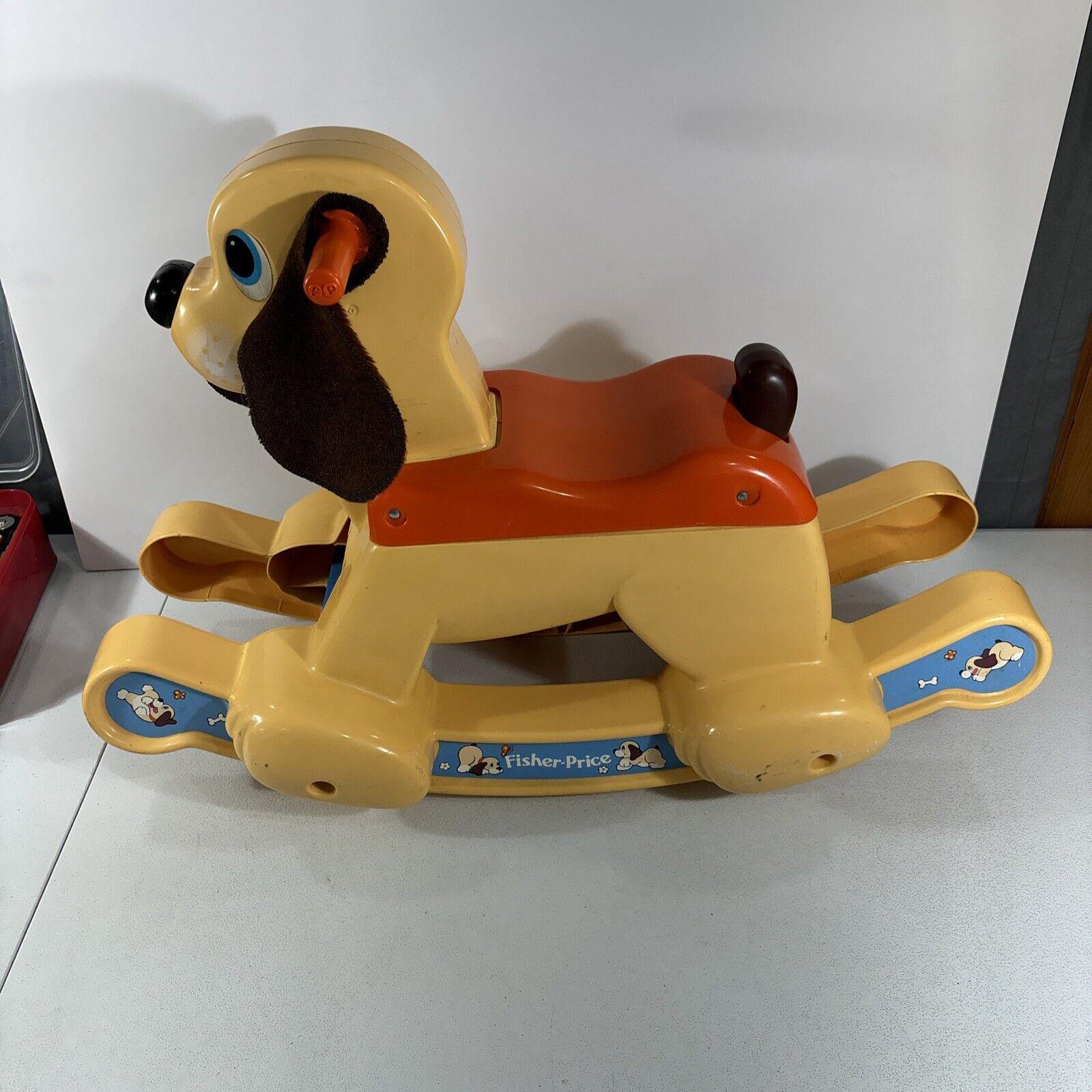 Rocking Dog Toy Etsy