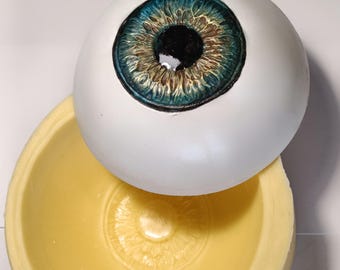 3D Menschliches Auge Silikonform | Lebensmittelsicher für Kuchen, Schokolade, Harz