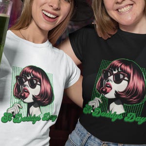 聖パトリックデーの父の日Tシャツ、お父さんへのプレゼント、夏のファッション、グラフィックTシャツ、かわいいTシャツ、落ち着いた雰囲気