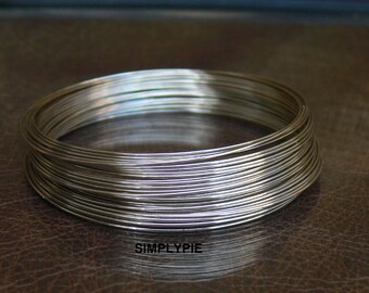 Stainless Steel Bracelet Memory Wire 2.5" Stainless Steel 32 Loops #01DES
