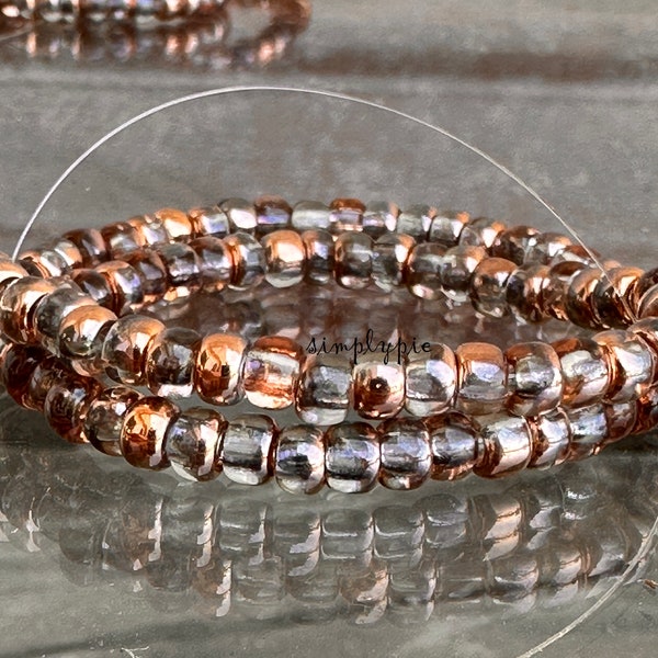 6/0 Miyuki Crystal Apollo Glass Seed Beads Strand/10-in #MIDRW