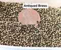 Micro Crimp Metal Beads 200 Pcs Ur PICK Antiqued Copper Brass Silver Gold Gunmetal