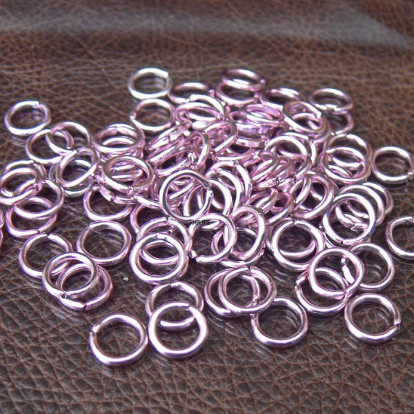 Silver (plated) Jump Ring 8mm, 20 gauge