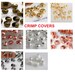 Bead Crimp Covers 50 Pcs Ur Pick 3mm 4mm 5mm Silver Gold Copper Antiqued Brass Gunmetal 