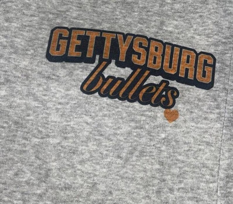 Gettysburg College Open Hem Sweatpants Size Medium - Etsy