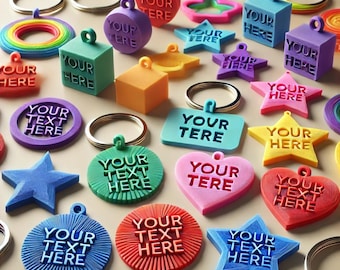 Custom 3D-Printed Keychains – Personalized Just for You!