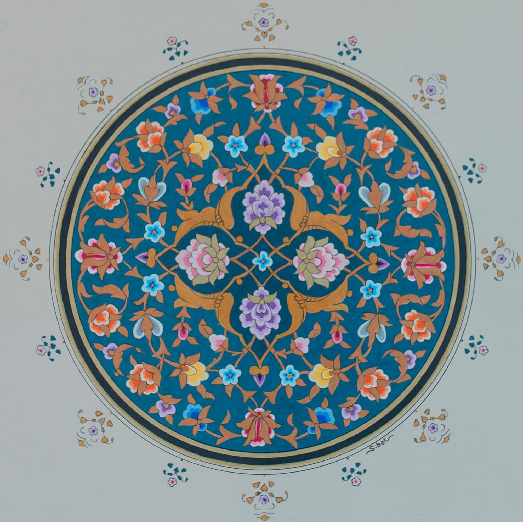 テズヒープ / Tezhip Sanatında Rumi Tezhip Sanatında Rumi | Diyanet Vakfı Yayın