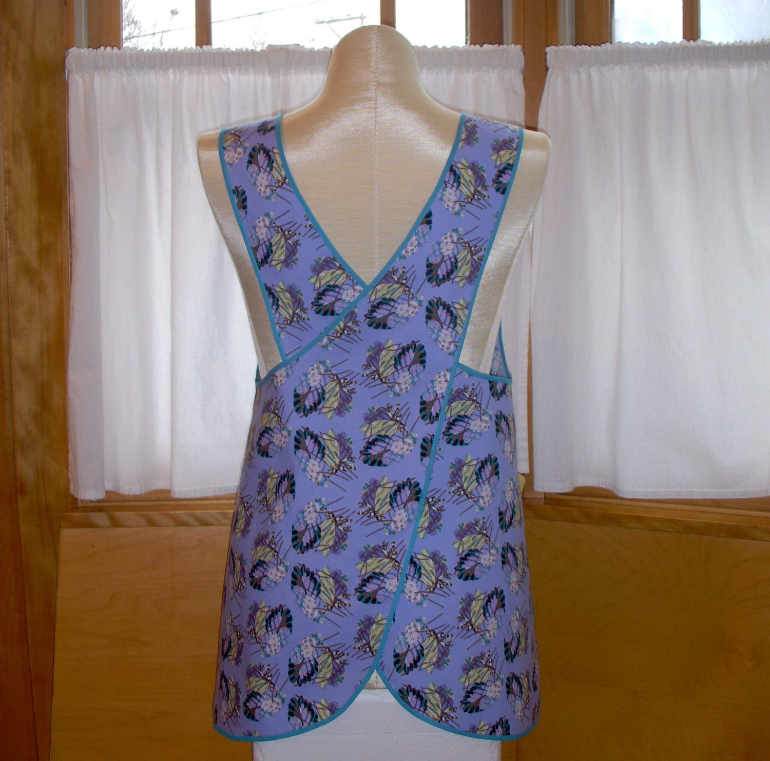 Cross Back Apron Smock Etsy