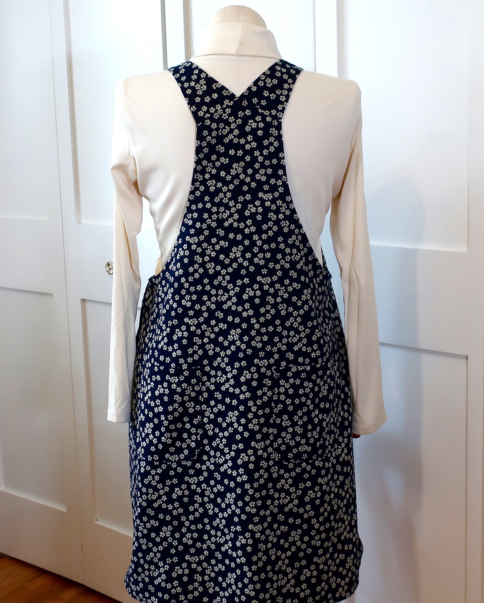 Overall Dress Apron Dress Japanese Cotton Oldfashioned Etsy