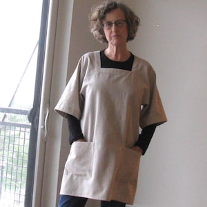 SALE Japanese Kappogi Apron with Elbow Sleeves, 100% Cotton, Many Sizes