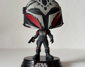 Custom Handpainted Mandalorian Star Wars Funko Pop
