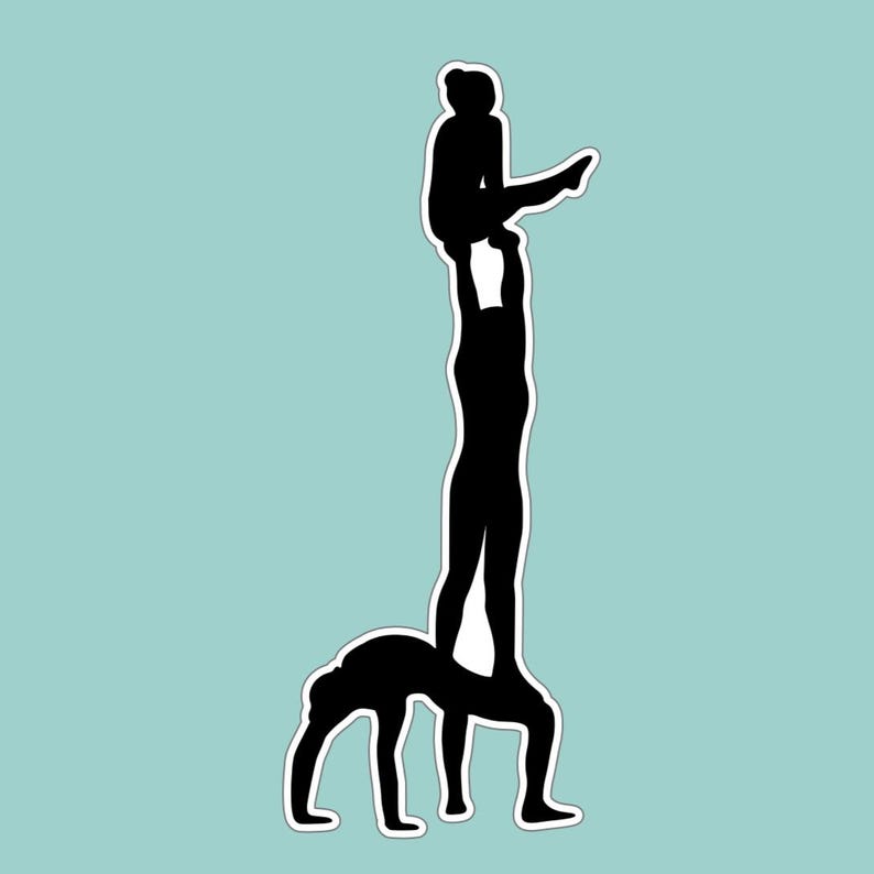 Stickers Acrobatic Skills Gymnastics Gifts - Etsy
