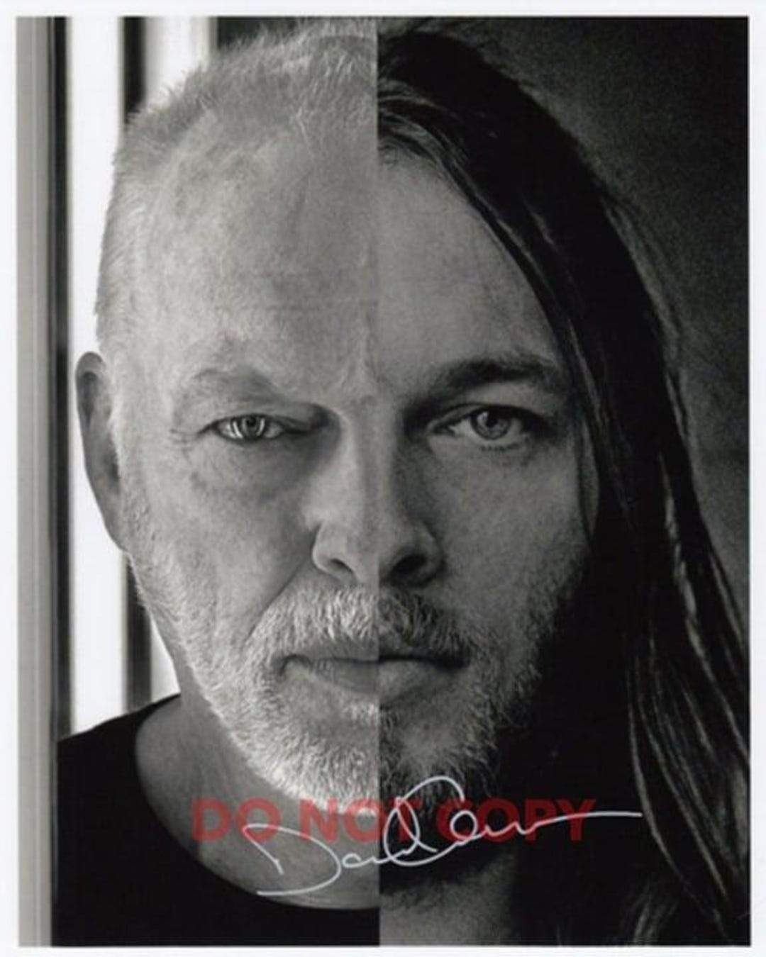DAVID GILMOUR signed autographed photo color jam COA Hologram